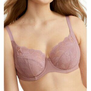 Panache Rocha Balconette Unlined Underwire Bra in Rose Dust